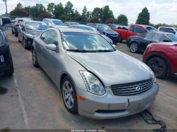 Salvage INFINITI G35