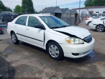  Salvage Toyota Corolla