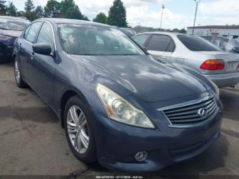  Salvage INFINITI G37