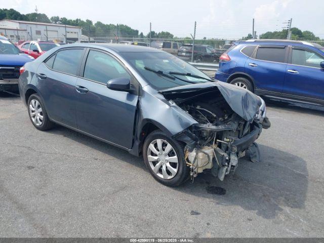  Salvage Toyota Corolla
