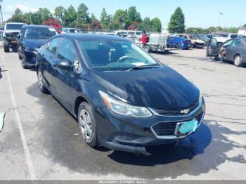  Salvage Chevrolet Cruze