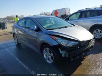  Salvage Hyundai ELANTRA