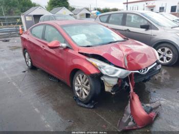  Salvage Hyundai ELANTRA