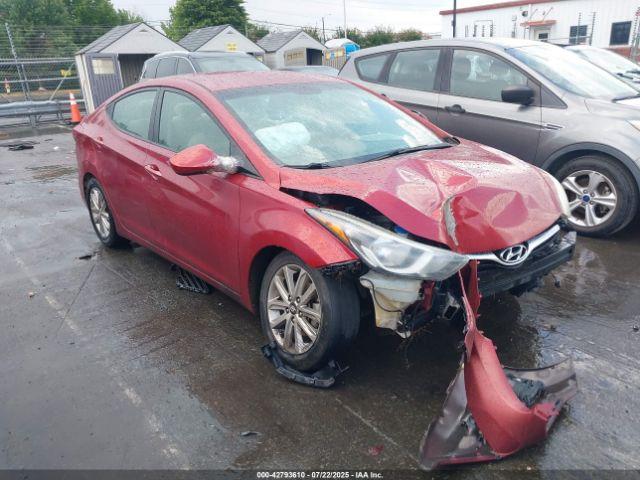  Salvage Hyundai ELANTRA
