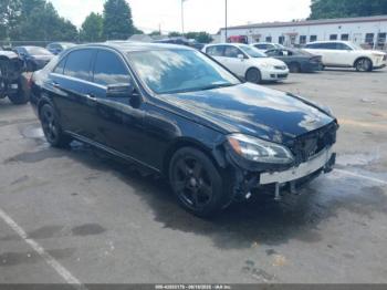  Salvage Mercedes-Benz E-Class