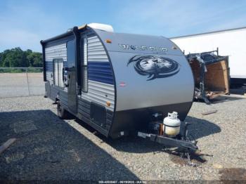  Salvage Forest River Wolf Pup Travel Trailer