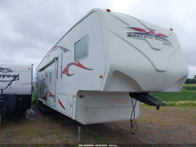  Salvage Weekend Warrior Travel Trailer