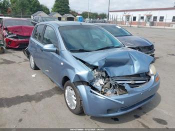  Salvage Chevrolet Aveo