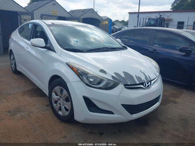  Salvage Hyundai ELANTRA