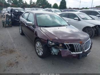  Salvage Lincoln MKZ