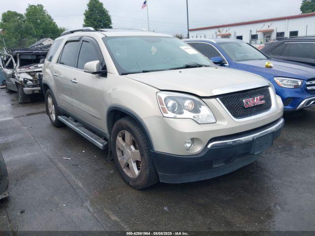  Salvage GMC Acadia
