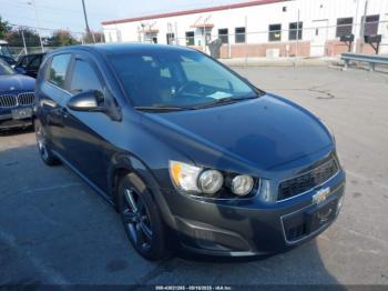  Salvage Chevrolet Sonic