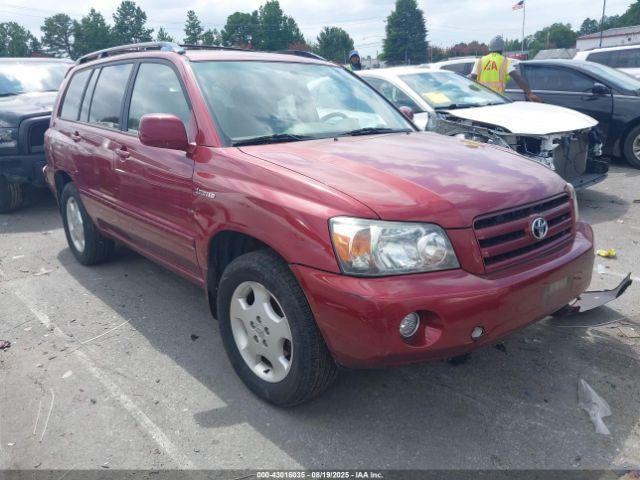  Salvage Toyota Highlander