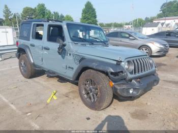  Salvage Jeep Wrangler