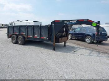  Salvage Top Hat Dump Trailer