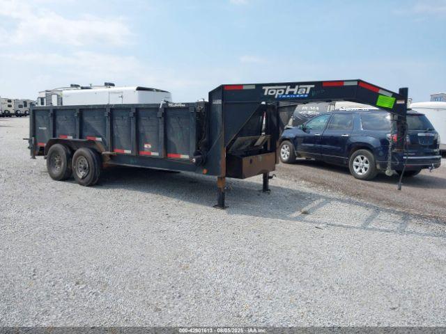  Salvage Top Hat Dump Trailer