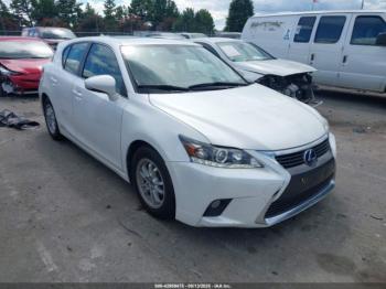  Salvage Lexus Ct