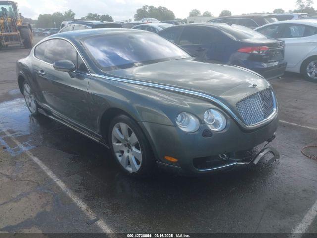  Salvage Bentley Continental Gt