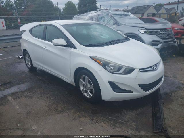  Salvage Hyundai ELANTRA