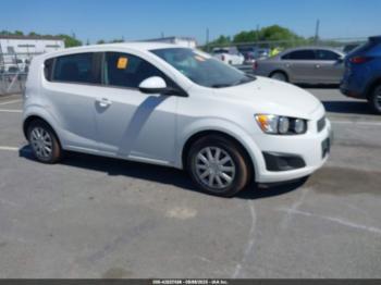  Salvage Chevrolet Sonic