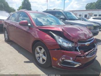  Salvage Chevrolet Cruze