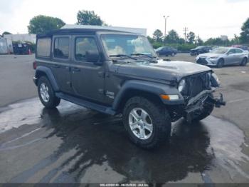  Salvage Jeep Wrangler