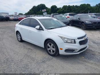  Salvage Chevrolet Cruze