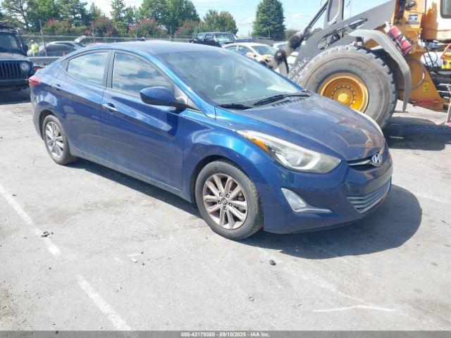  Salvage Hyundai ELANTRA