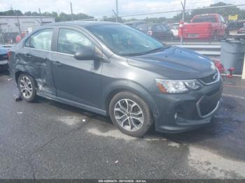  Salvage Chevrolet Sonic
