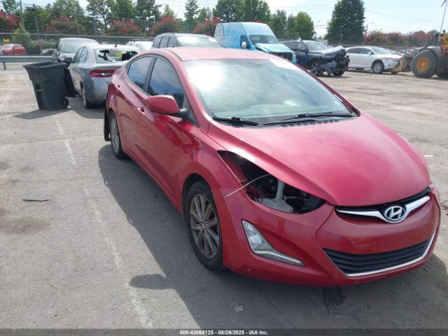  Salvage Hyundai ELANTRA