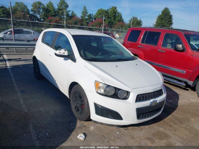  Salvage Chevrolet Sonic