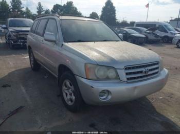  Salvage Toyota Highlander