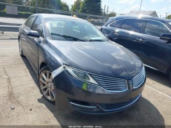  Salvage Lincoln MKZ