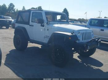  Salvage Jeep Wrangler