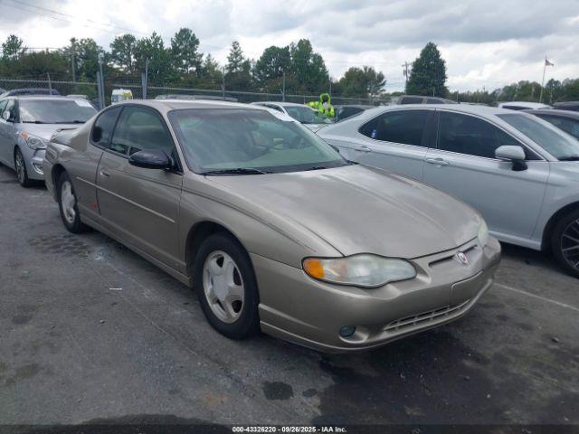  Salvage Chevrolet Monte Carlo