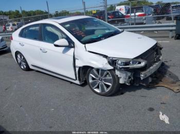  Salvage Hyundai Ioniq