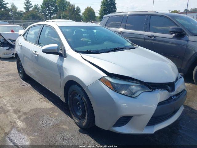  Salvage Toyota Corolla