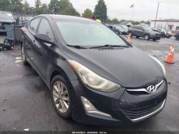  Salvage Hyundai ELANTRA