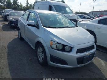  Salvage Chevrolet Sonic