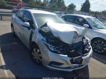  Salvage Chevrolet Cruze