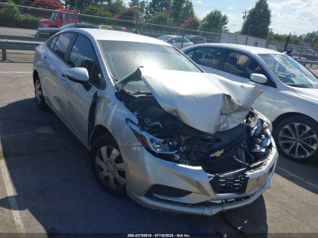  Salvage Chevrolet Cruze