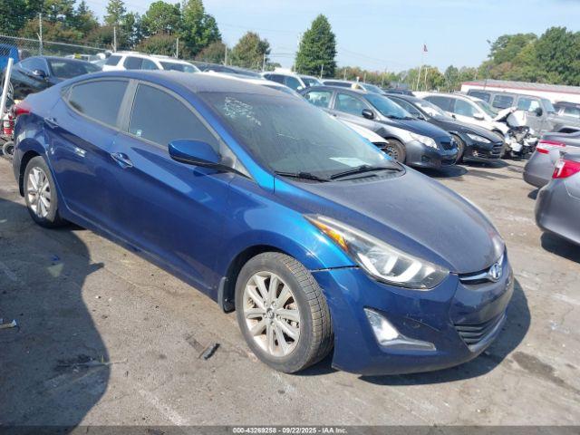  Salvage Hyundai ELANTRA