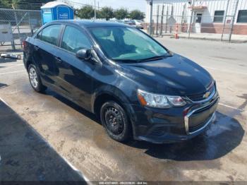  Salvage Chevrolet Sonic