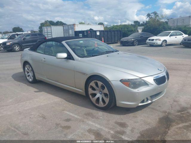  Salvage BMW 6 Series