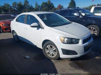  Salvage Chevrolet Sonic