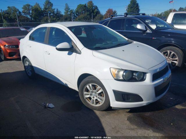  Salvage Chevrolet Sonic