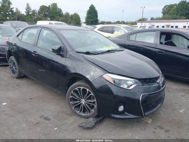  Salvage Toyota Corolla