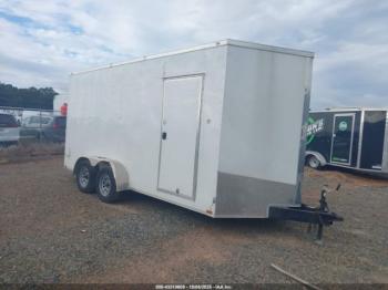  Salvage Spartan Cargo Trailer