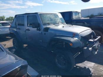  Salvage Jeep Wrangler