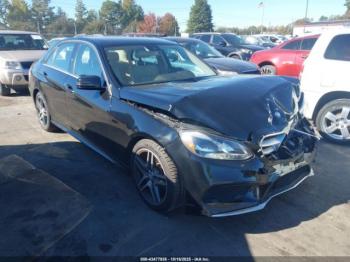  Salvage Mercedes-Benz E-Class